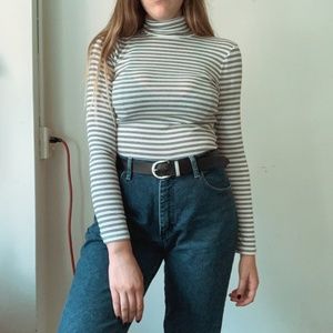 Striped Turtle Neck from Hollister